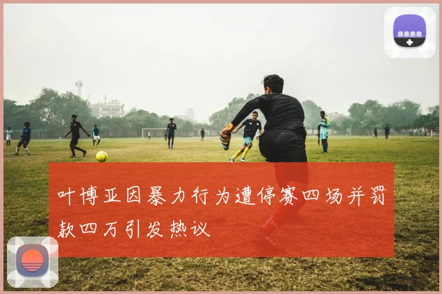 叶博亚因暴力行为遭停赛四场并罚款四万引发热议